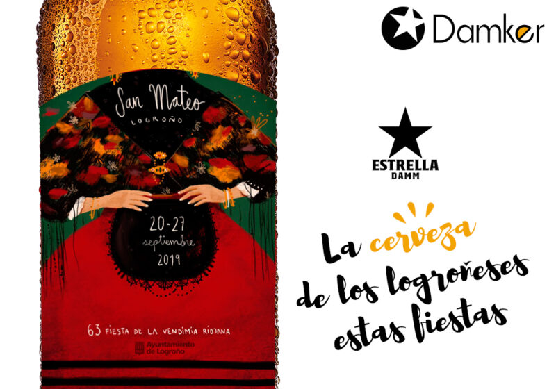 Estrella Damm, la cerveza de los logroñeses | Damker