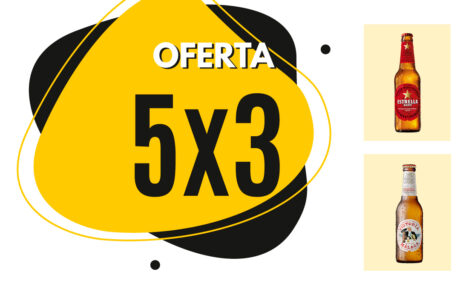 Oferta cerveza 5x3