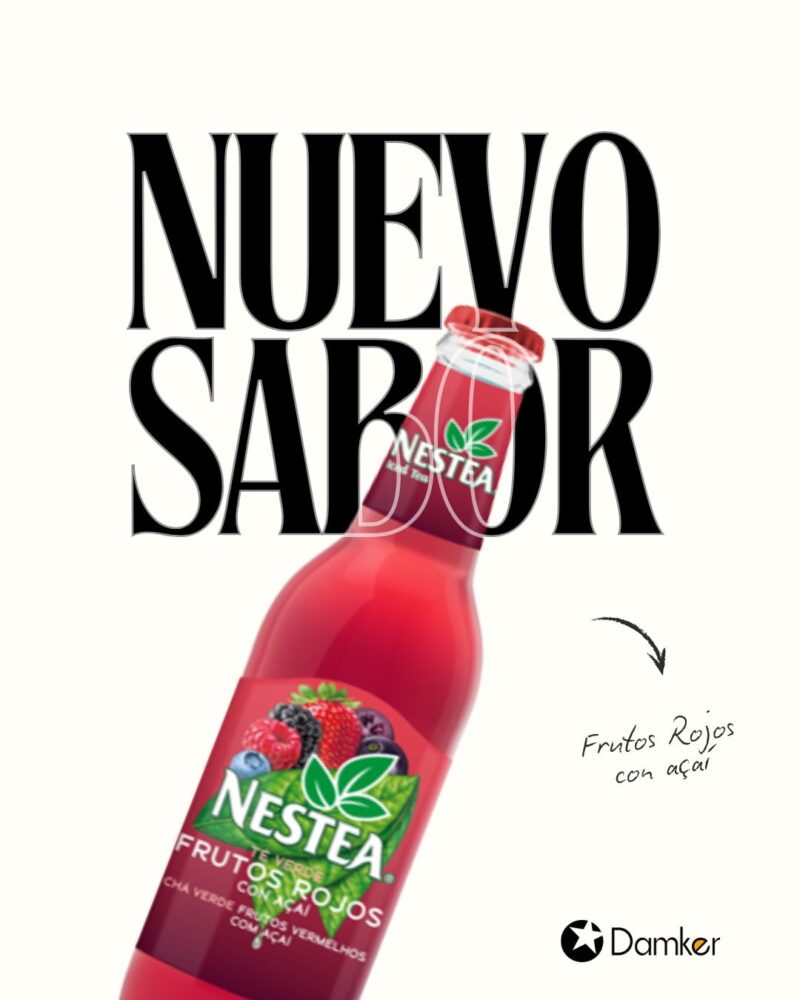 Nestea frutos rojos con Açaí | Damker Distribuidores